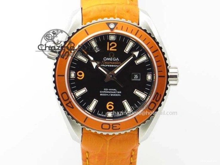0521 Planet Ocean 45.5mm Big Blue Real Ceramic VSF 1:1 Best Edition on Blue Rubber Strap A8906 Super Clone Unique 7896